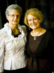 Carol Johnson and Janette Oke